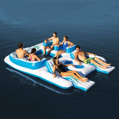 7. Member’s Mark Inflatable Floating Islands for 6