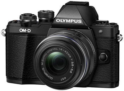 3. Olympus OM-D E-M10 Mark II Mirrorless Camera