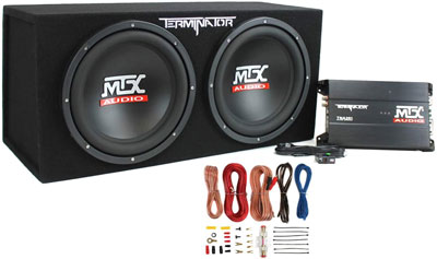 8. MTX Subwoofer with Dual Bass
