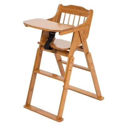 ELENKER Folding Toddler High Chair