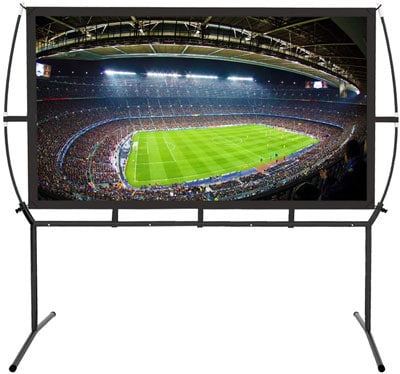 5. Blina Portable Projector Screens with stand