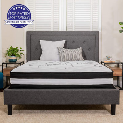 5. Flash furniture capri 12-inch mattress