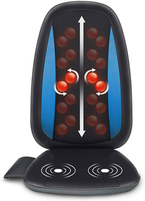 2. Comfier Massage Chair Pads with 4 Nodes