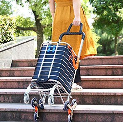 2. BeebeeRun Stair Climbing Cart with Waterproof Bag