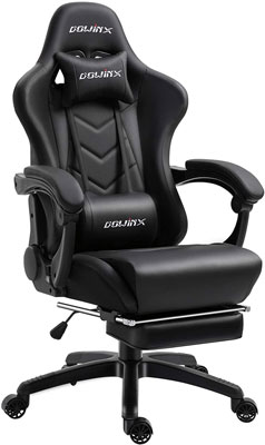 2. Dowinx Swiveling Reclining Computer Chairs