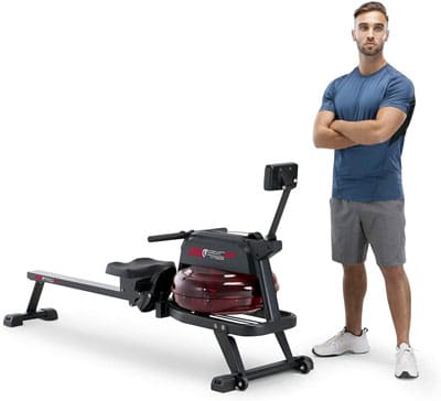 9. CIRCUIT FITNESS Rower with 300 Lb Capacity