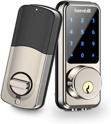 7. Hornbill smart electrical keypad door lock