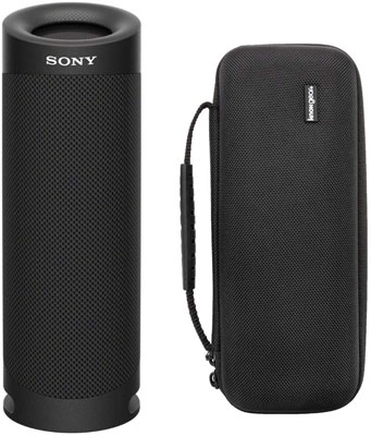 9. Sony SRSXB23 Speaker with Case
