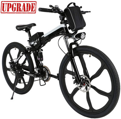  7. Aceshin 26 Inch Lightweight Folding Bike 