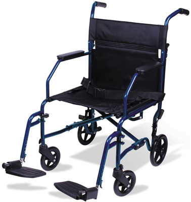 2. Carex Foldable Wheelchair
