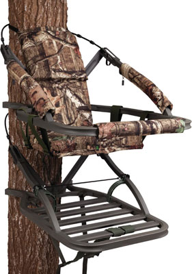 2. Summit Treestands Climbing Tree Stand with Buckles