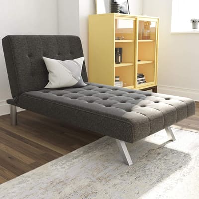 DHP Gray Chaise Lounger 