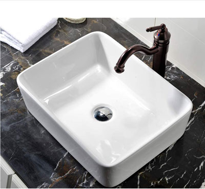 1. VC CUCINE Porcelian Sink Top