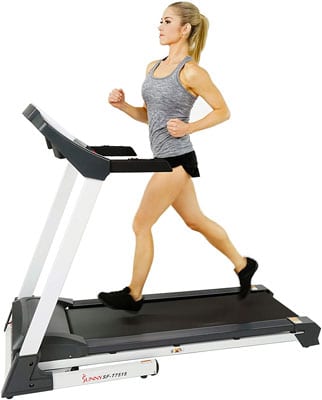 5. Sunny Health Adjustable Treadmill