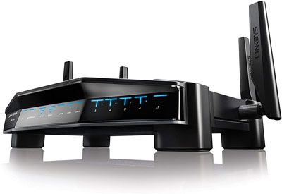 7. Linksys Wireless Router with 4 Ports