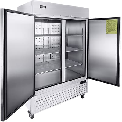 Kitma Commercial Refrigerator with Wheels