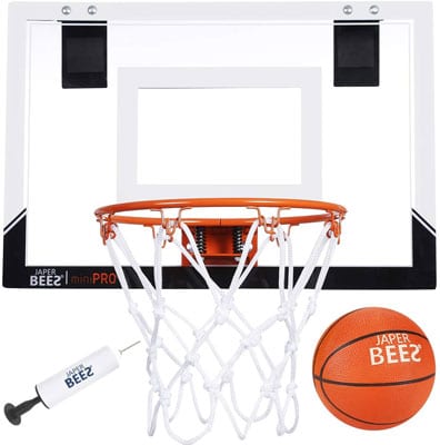 9. JAPER BEES Adjustable Basketball Hoop