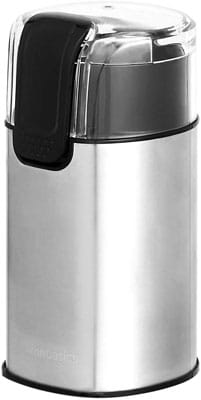  8. Amazon Basics Stainless Steel Electric Grinder 