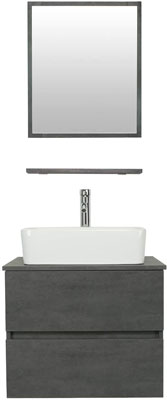 2. Eclife Ceramic Bathroom Vanity Sink