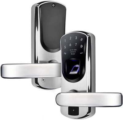 9. WeJupite V8 Smart Fingerprint Door Lock 