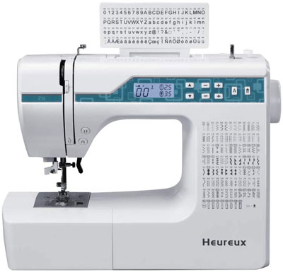 5. Heureux Sewing Machine with Auto Threader