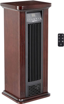 9. AmazonBasics Compact Infrared Heater