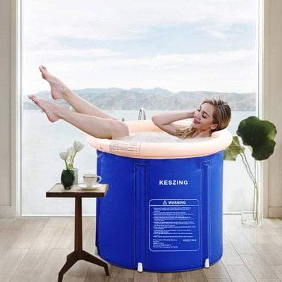4. Keszing Sauna Tub for Limited Space
