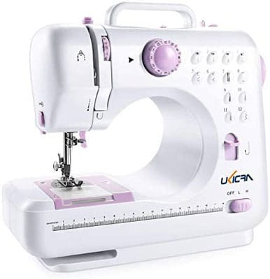 6. UKICRA Compact Sewing Machine for Beginners