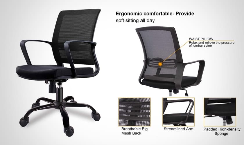 10 Best Office Chairs Consumer Guides 2021 [Reviews]