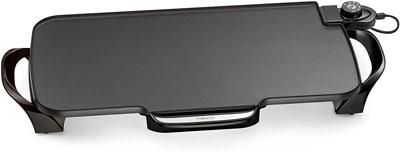 8. Presto 22-inch Electric Griddle With Removable Handles (07061)