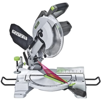 Genesis Stainless Steel 10-inch Miter Saw: