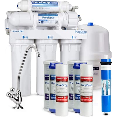 Puredrop Reverse Osmosis System for Under-sink