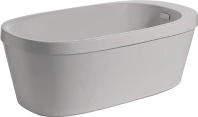 8. Delta Faucet Arata Freestanding Tub (B14627-6032-WH)