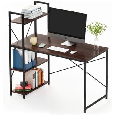 Bestier Desk with Shelves