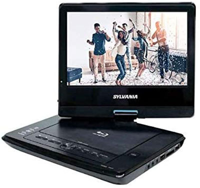 4. Sylvania SDVD1079 10” Portable Blu-ray Player