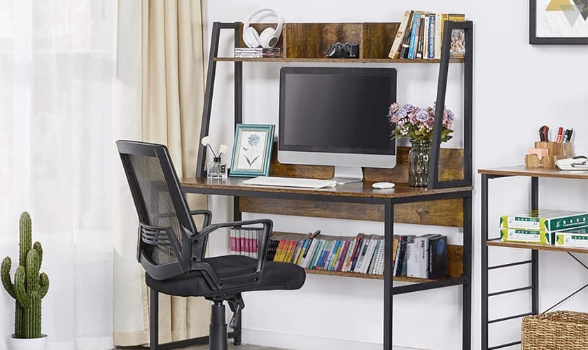 10 Best Computer Desk with Bookshelf Consumer Reports 2021 [Reviews]