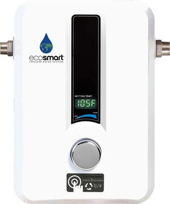 5. EcoSmart 13KW at 240 Volts Electric Tankless Water Heater (ECO 11)