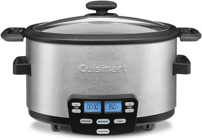 7. Cuisinart MSC-400 3-In-1 Cook Central Slow Cooker