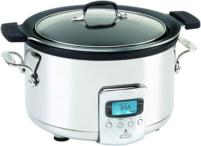 8. All-Clad SD712D51 Slow Cooker, Silver