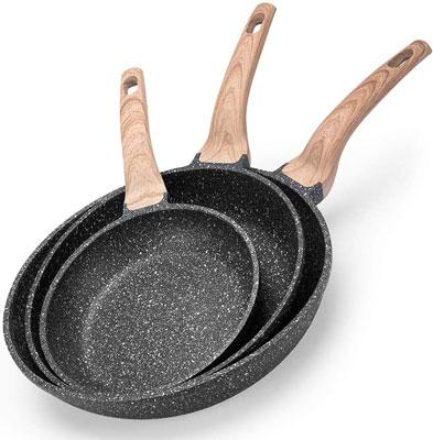 7. Carote 8 Inch Nonstick Skillet Frying Pan from Switzerland