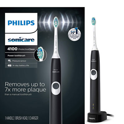 1. Philips Sonicare ProtectiveClean 4100 Electric Toothbrush, HX6810/50