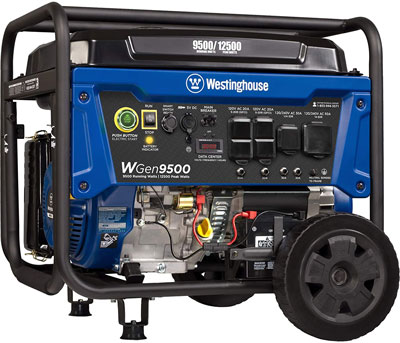 1. Westinghouse WGen9500 Portable Generator 