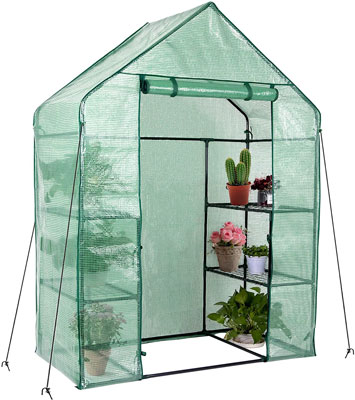 2. Stream Greenhouse for Plant Outdoor – 56.3L x 28.7W x 76.8H
