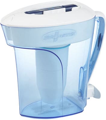 1. ZeroWater 10 Cup Water Filter Pitcher