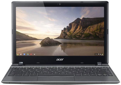6. Acer 11.6-Inch C720 -2103 2GB Chromebook