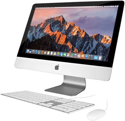 1. Apple iMac 21.5in 2.7GHz Core i5 Renewed All In Desktop (ME086LL/A)