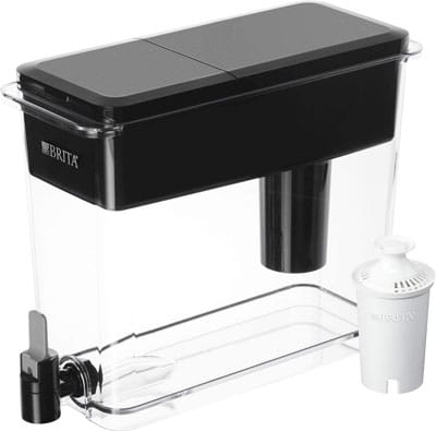 6. Brita UltraMax Water Filter Dispenser, Black