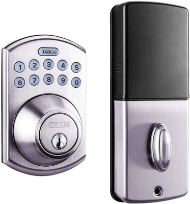 1. Tacklife Nickel-EKPL1A Keypad Electronic Deadbolt Door Lock