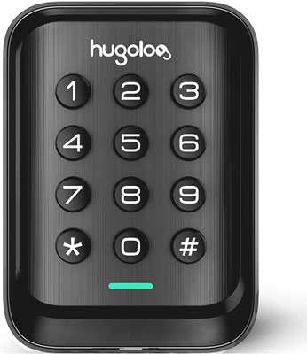 9. Hugolog Entry Deadbolt Door Locks with Keypads